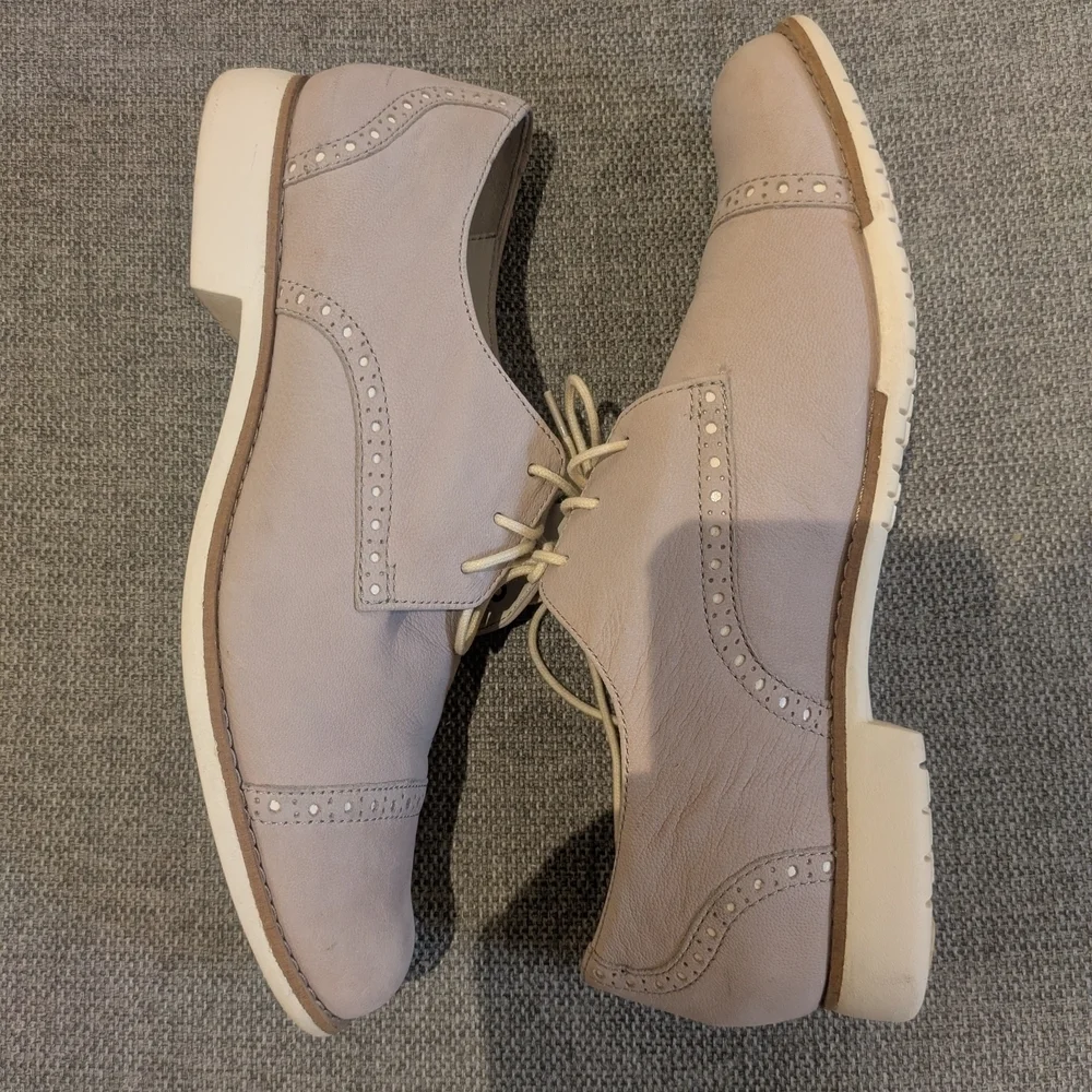 Cole Haan Oxford Shoes with Suede Finish and Lace-Up Design Size 10 - Picture 11 of 13